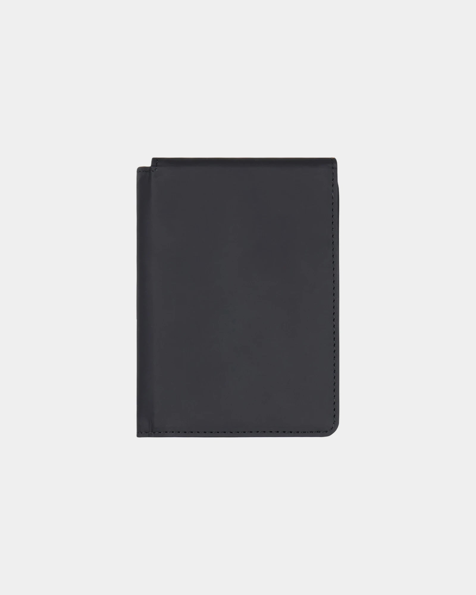 Custom recycled PU passport holder Vinga Baltimore - Black