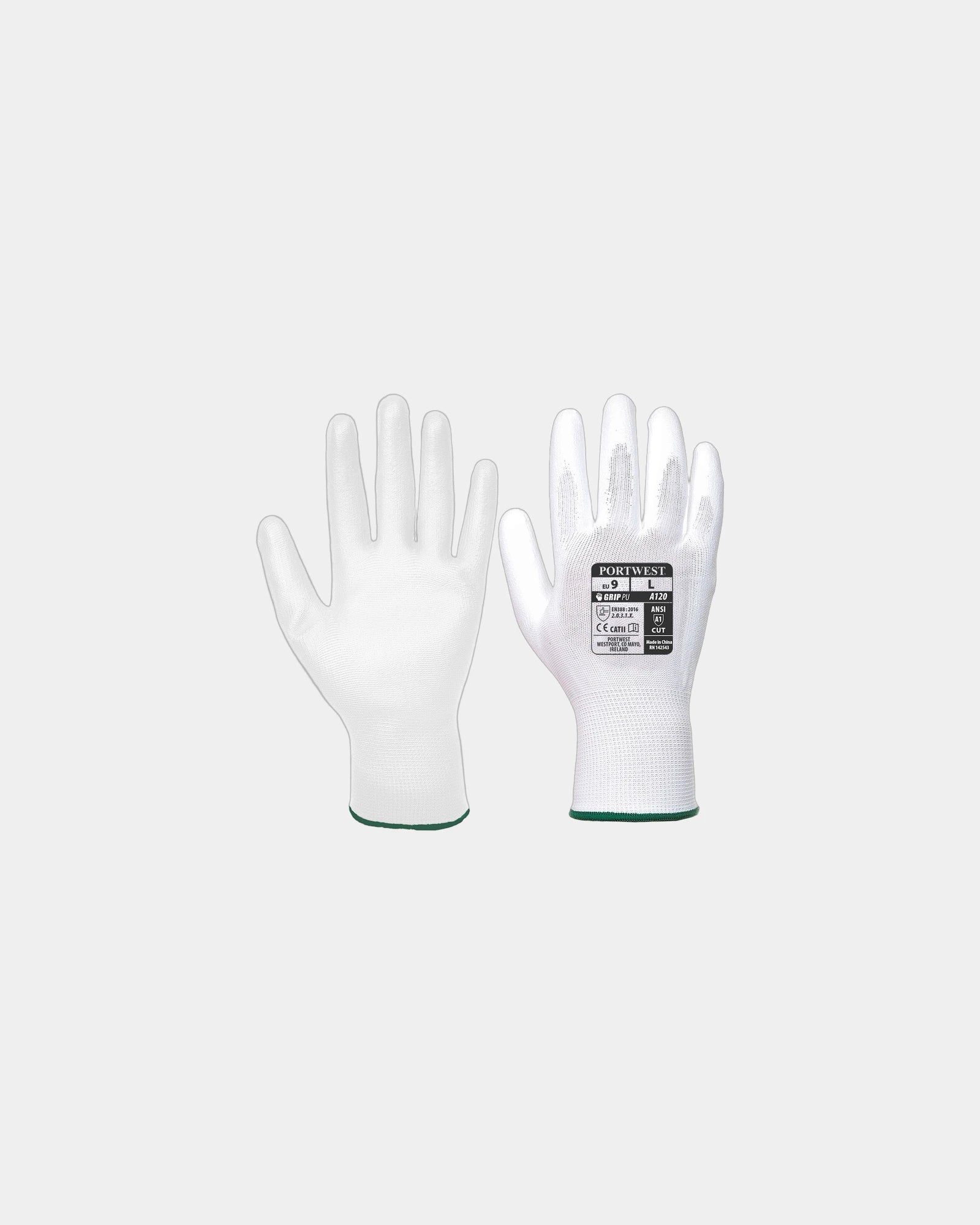 Promotional PU-coated Vending gloves - White