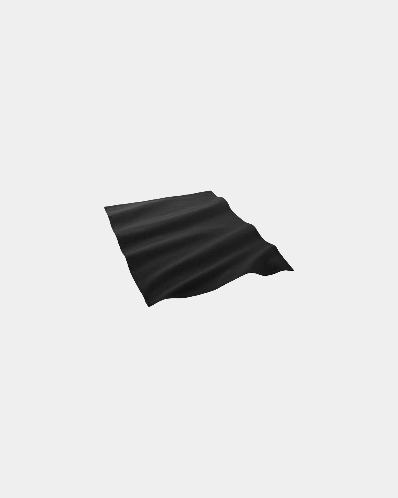 Custom cotton tea towel for branded kitchen linen - Black