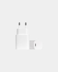 Promotional USB C charger 20W Bolt - White