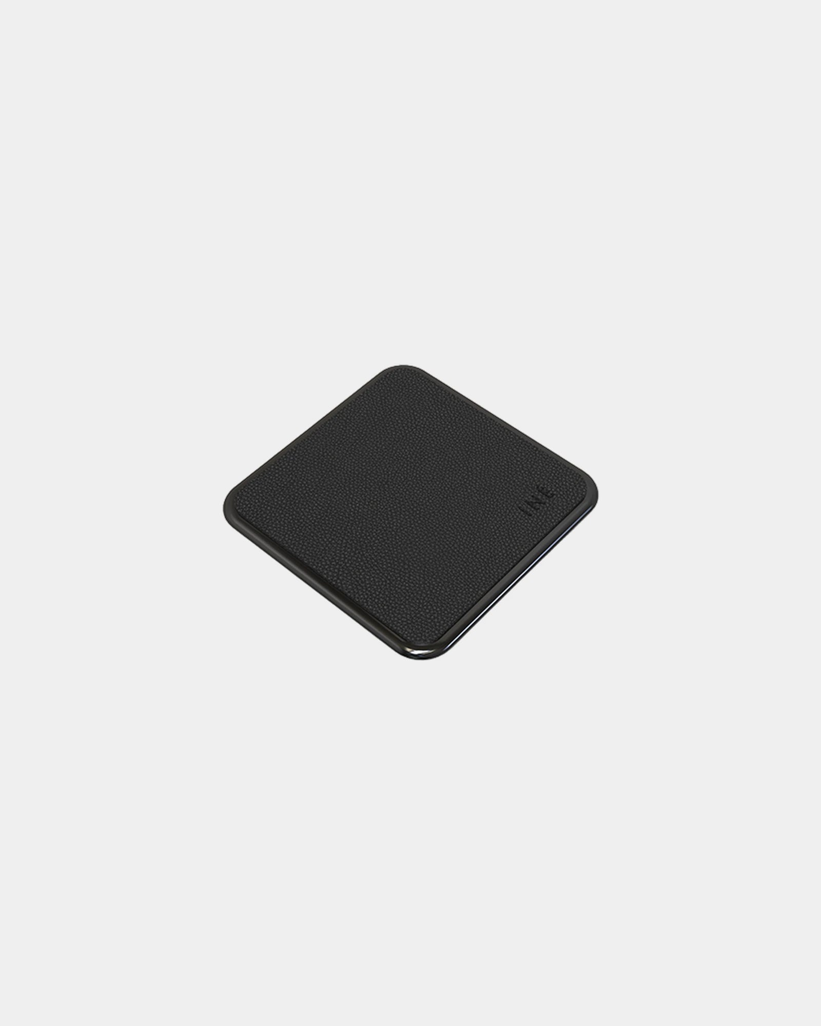 Custom recycled leather wireless charger - 1