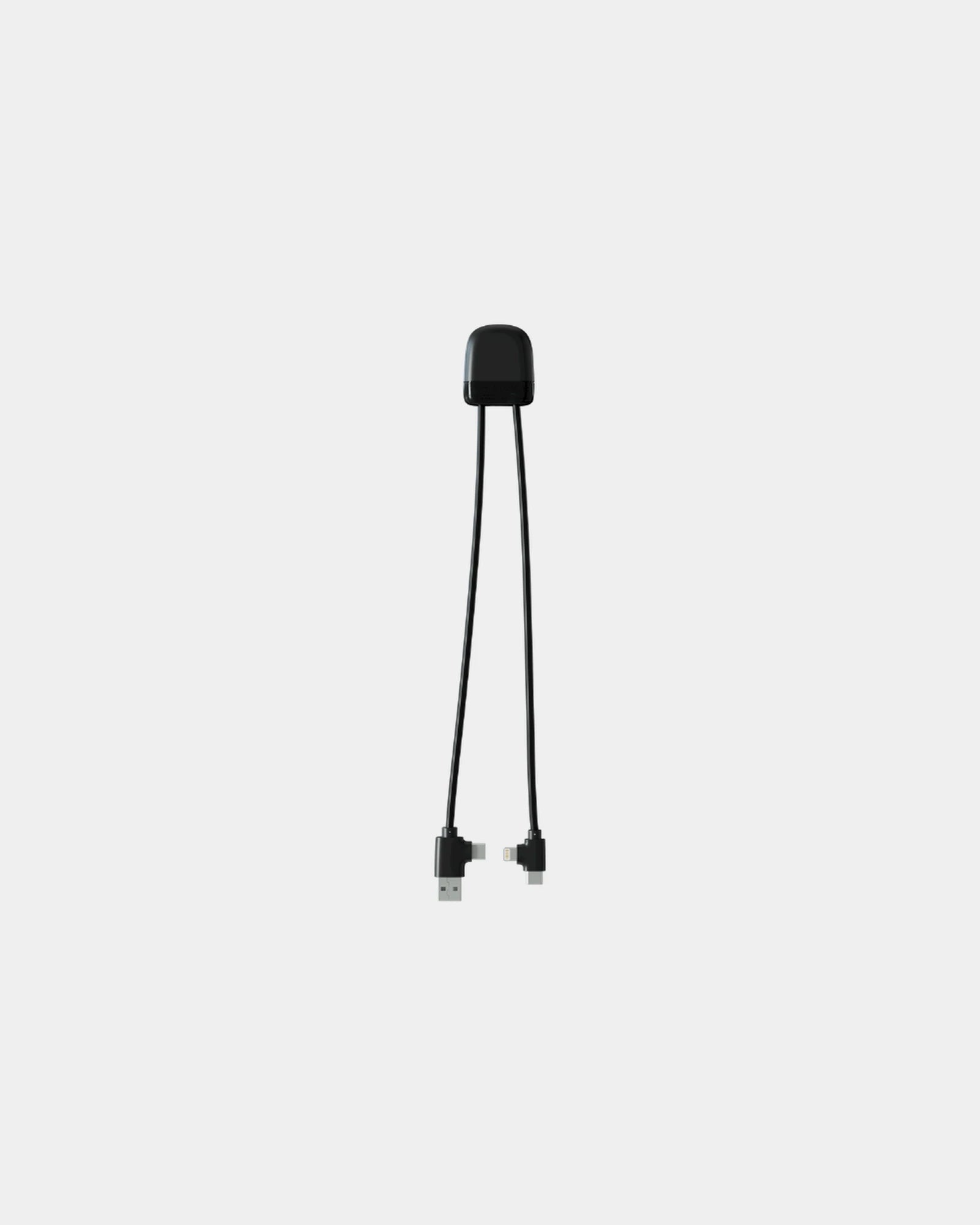Custom eco-friendly USB cable Xoopar ICE-C - Black