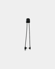 Custom eco-friendly USB cable Xoopar ICE-C - Black