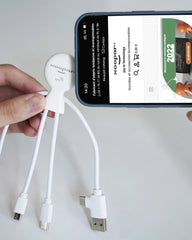 Custom NFC multi-cable charger Xoopar Mr Bio Smart - 5