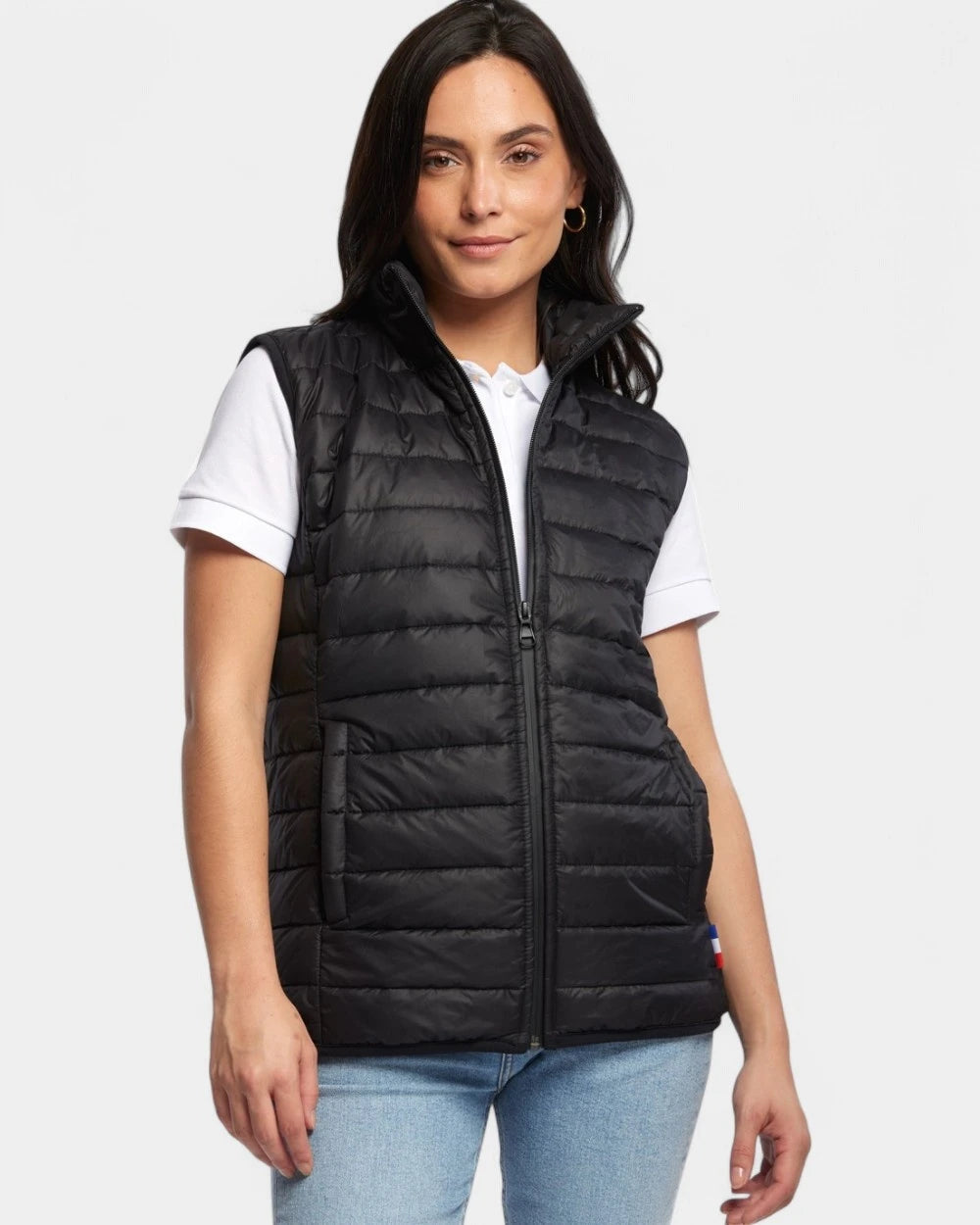 Women's Sleeveless Down Jacket Made in France - Customizable