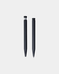 Stylo bille aluminium hexagonal à personnaliser - Black