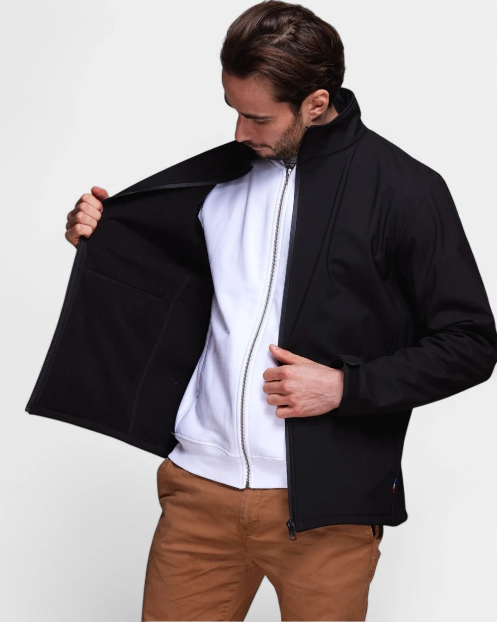 Men's Softshell Jacket Made in France to Customize - 4