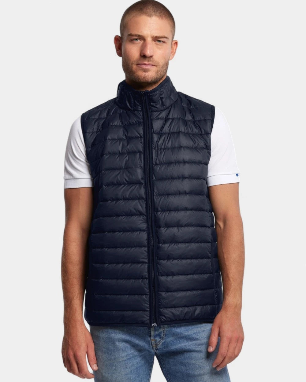 Men's Sleeveless Down Jacket Made in France to Customize - 1