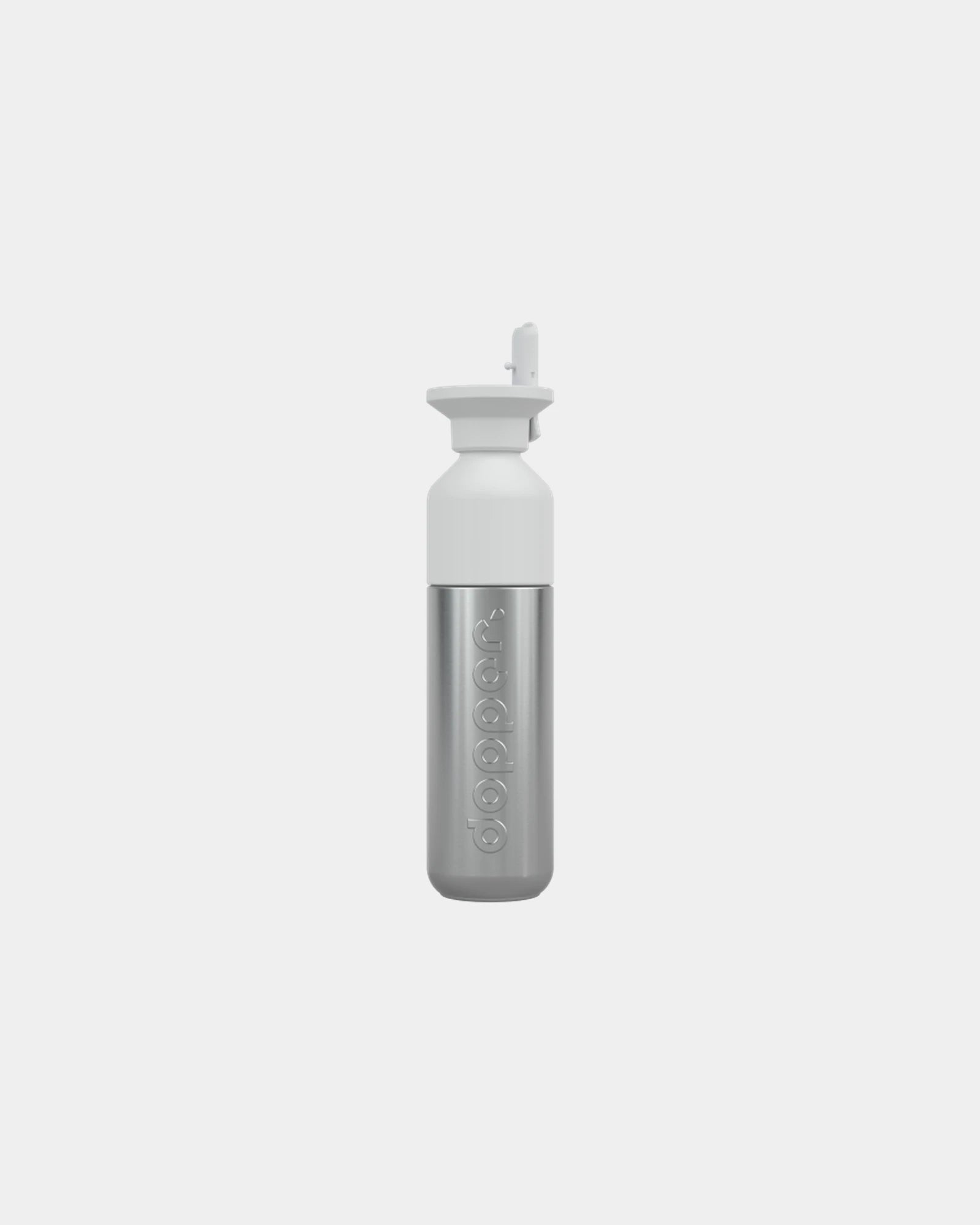 Custom reusable Flip Straw accessory Dopper - White