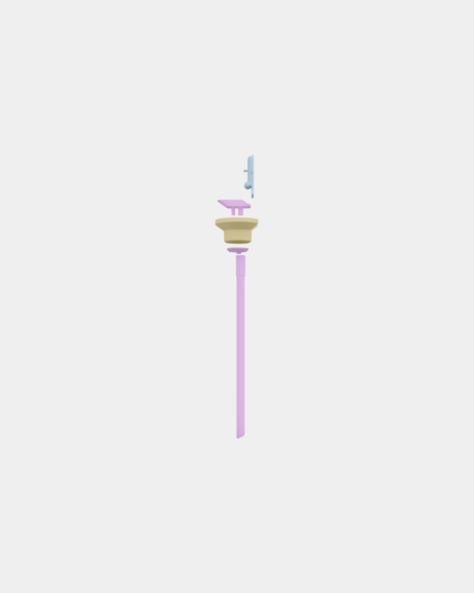 Custom reusable Flip Straw accessory Dopper - Sunny Sorbet