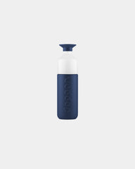 Custom insulated stainless steel water bottle Dopper - Breaker Blue