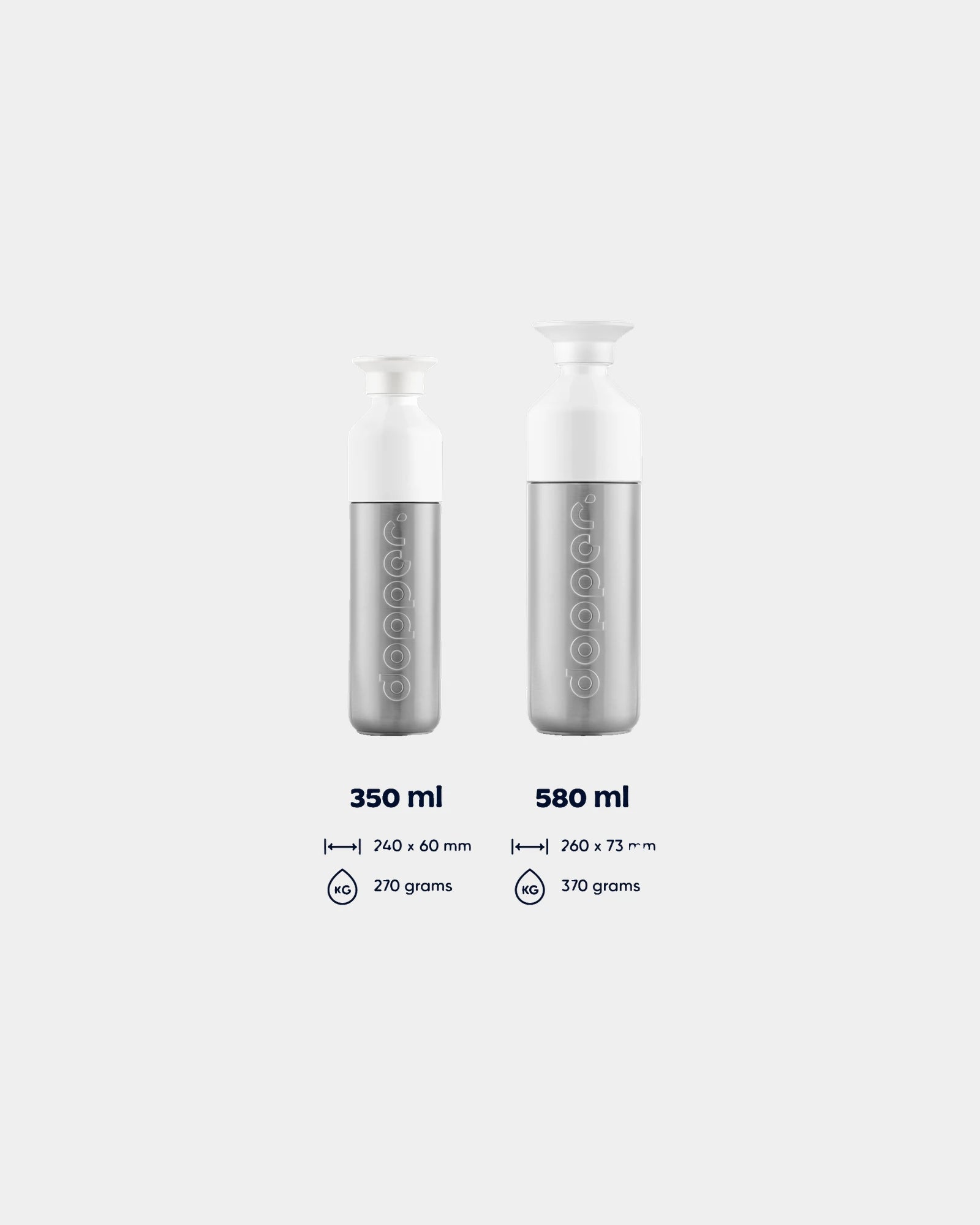 Custom insulated stainless steel Dopper Insulated 580ml