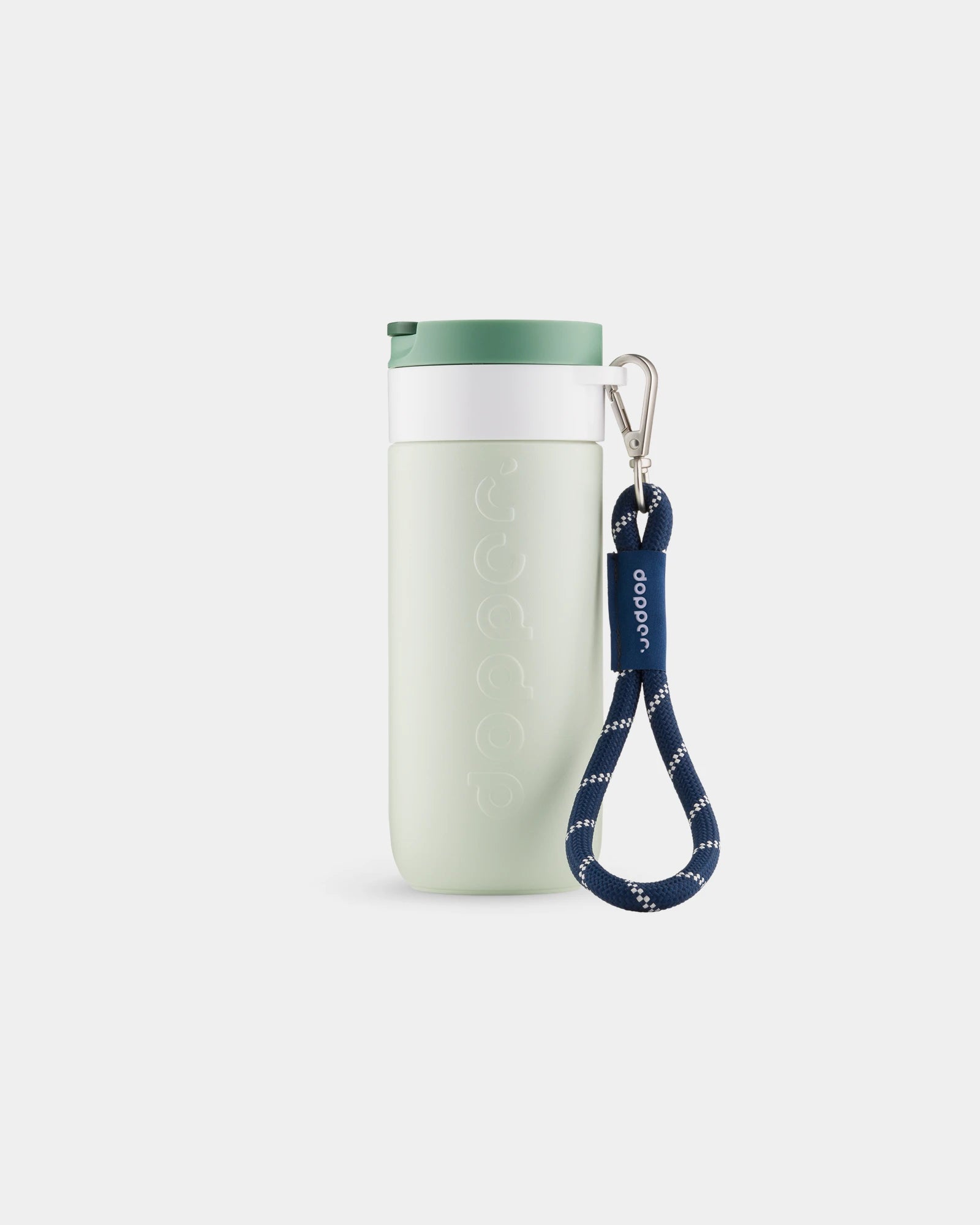 Custom rPET wrist cord Dopper Travel Mug - 6