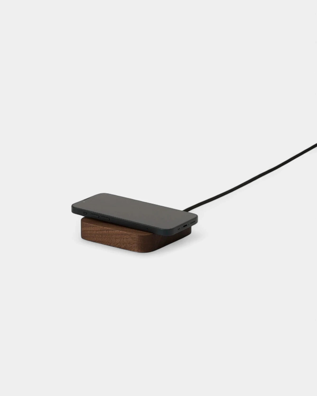 Customizable Oak Wood Wireless Charger