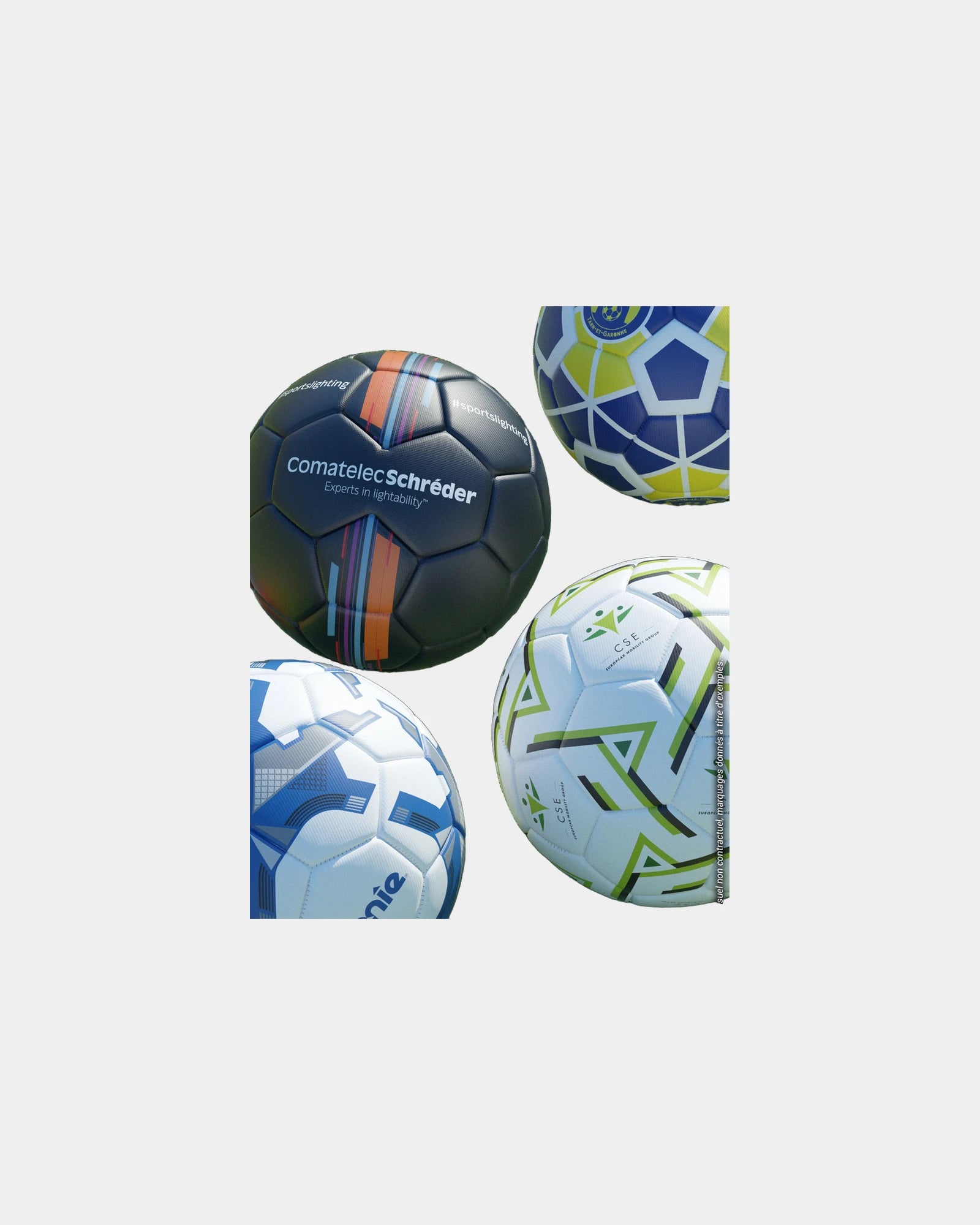 Promotional football ball replica - 32 Pnx