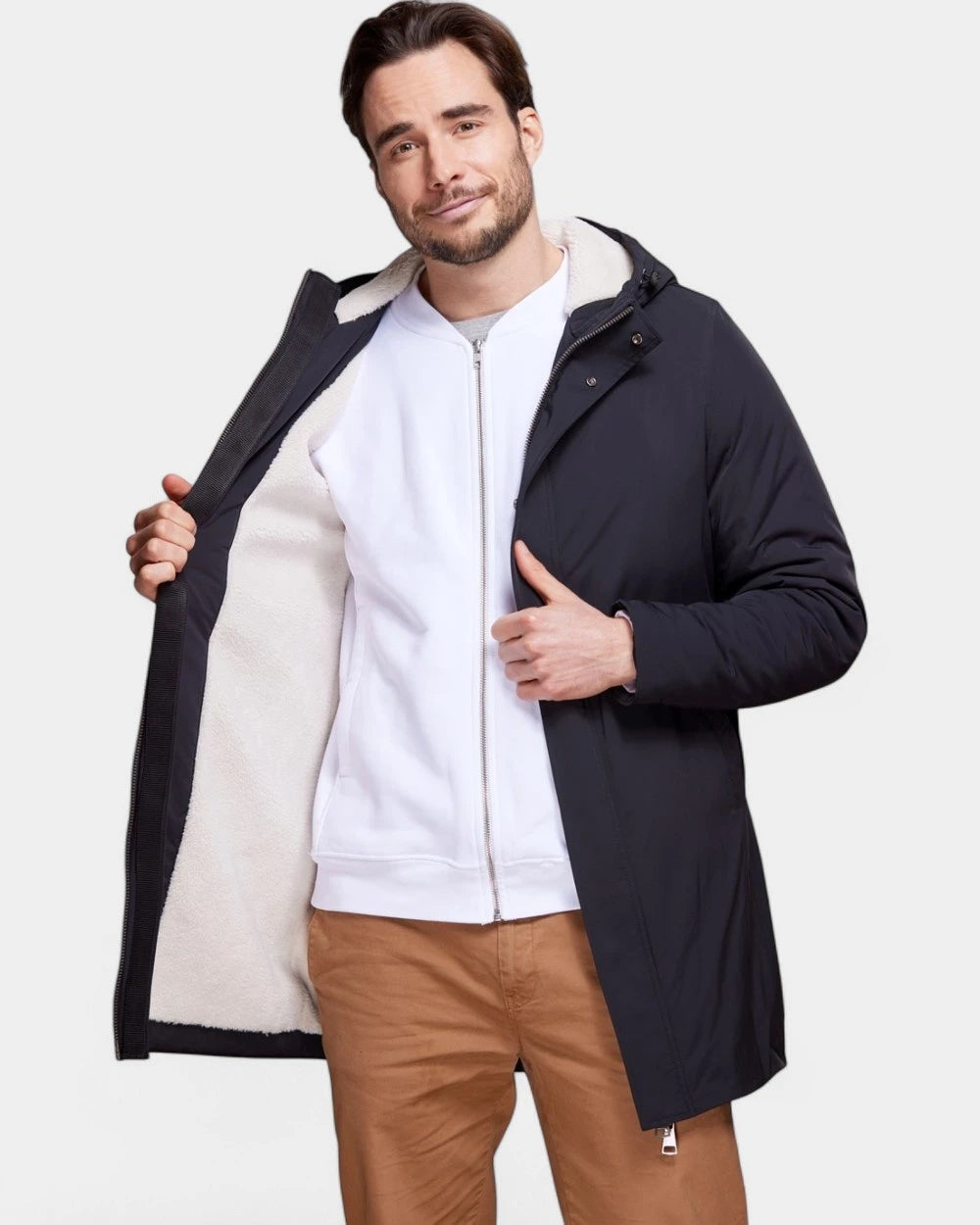 Long Parka with Sherpa Lining to Customize - 2