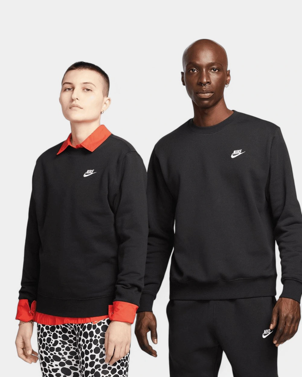 Nike Sportswear Club Crew Sweatshirt Customizable