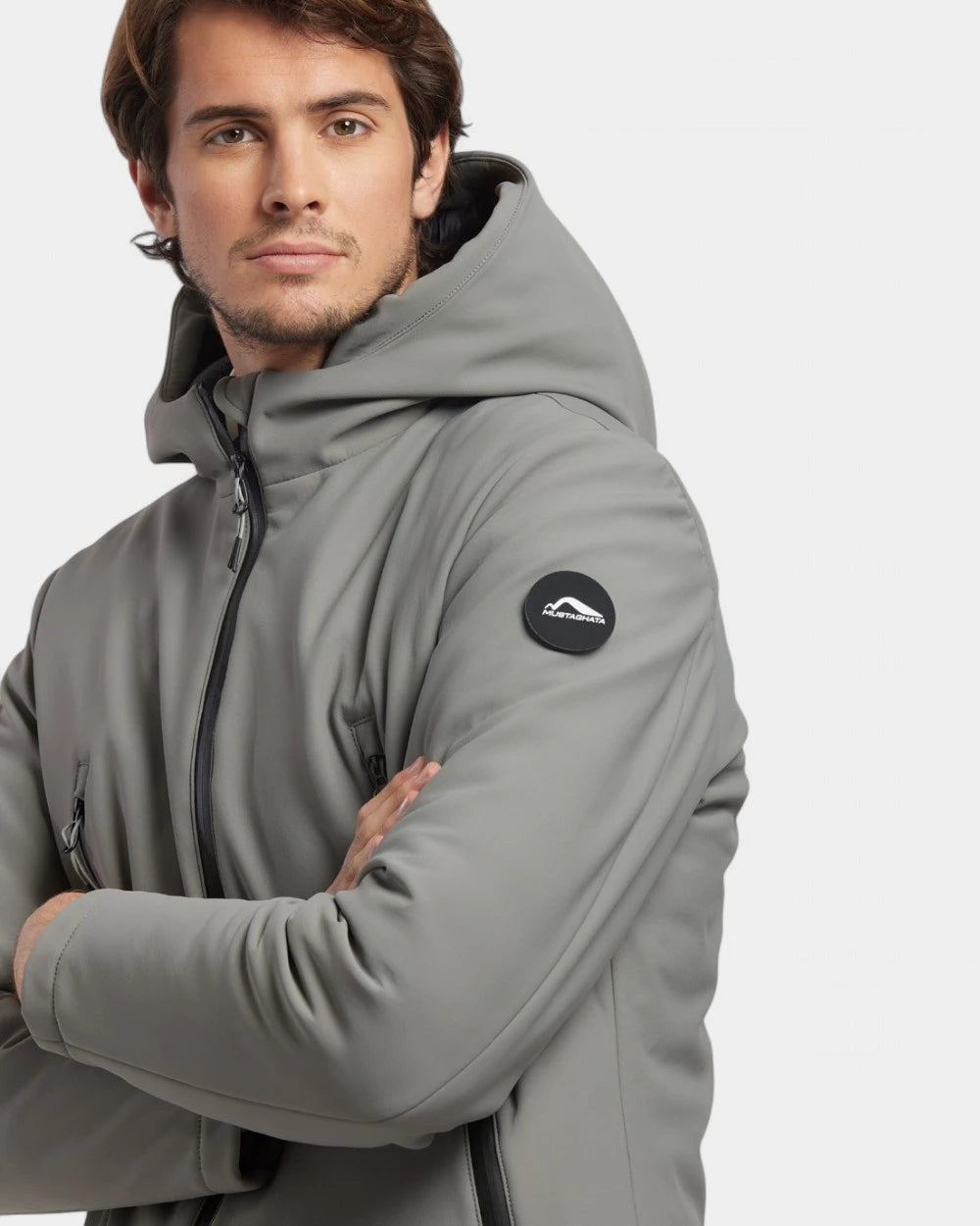Softshell parka with customizable down lining - 10