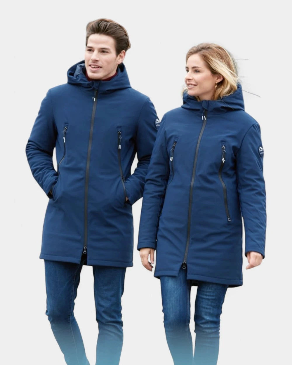 Softshell parka with customizable down lining - 3