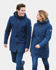Softshell parka with customizable down lining - 2