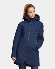 Softshell parka with customizable down lining - 9