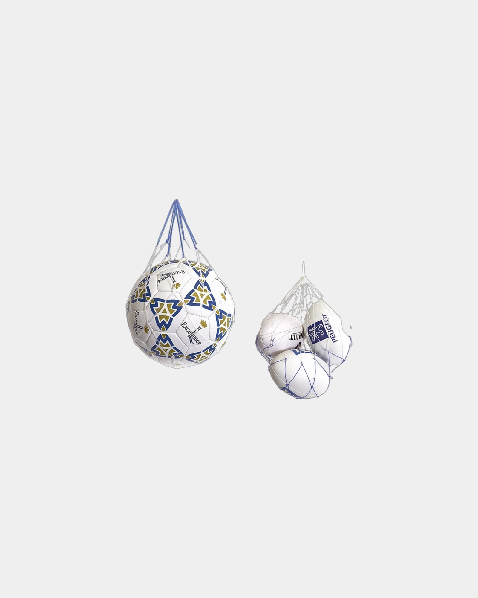 Promotional white balloon net for events - White