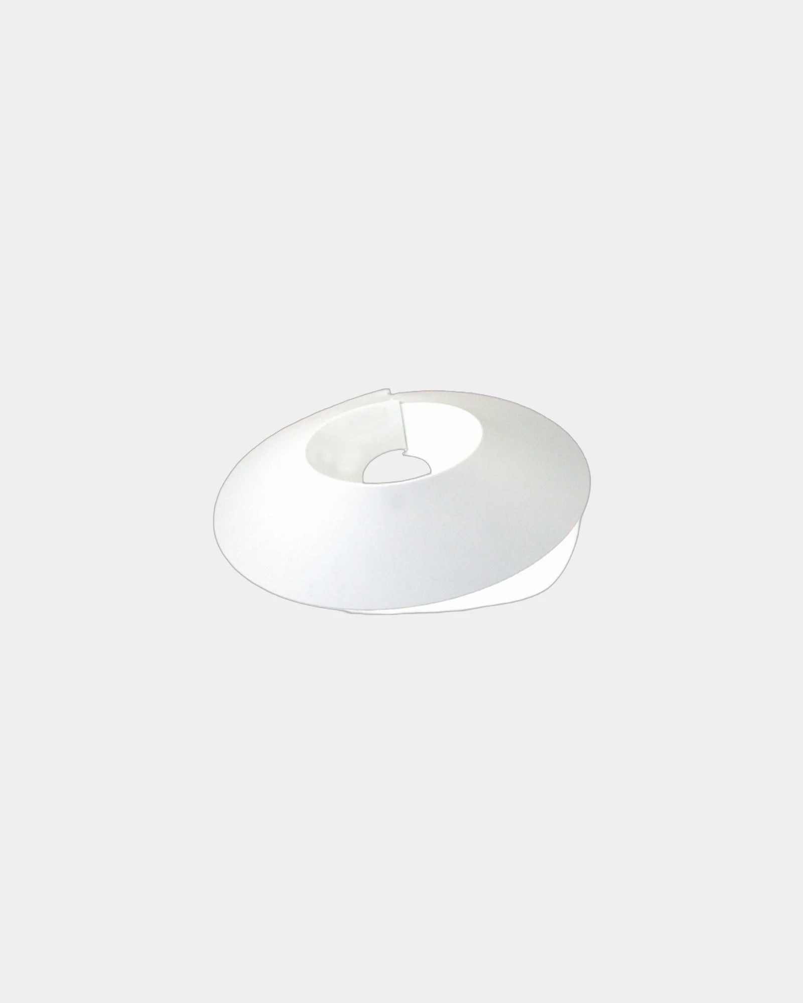 Promotional white polypropylene base for balloons - White