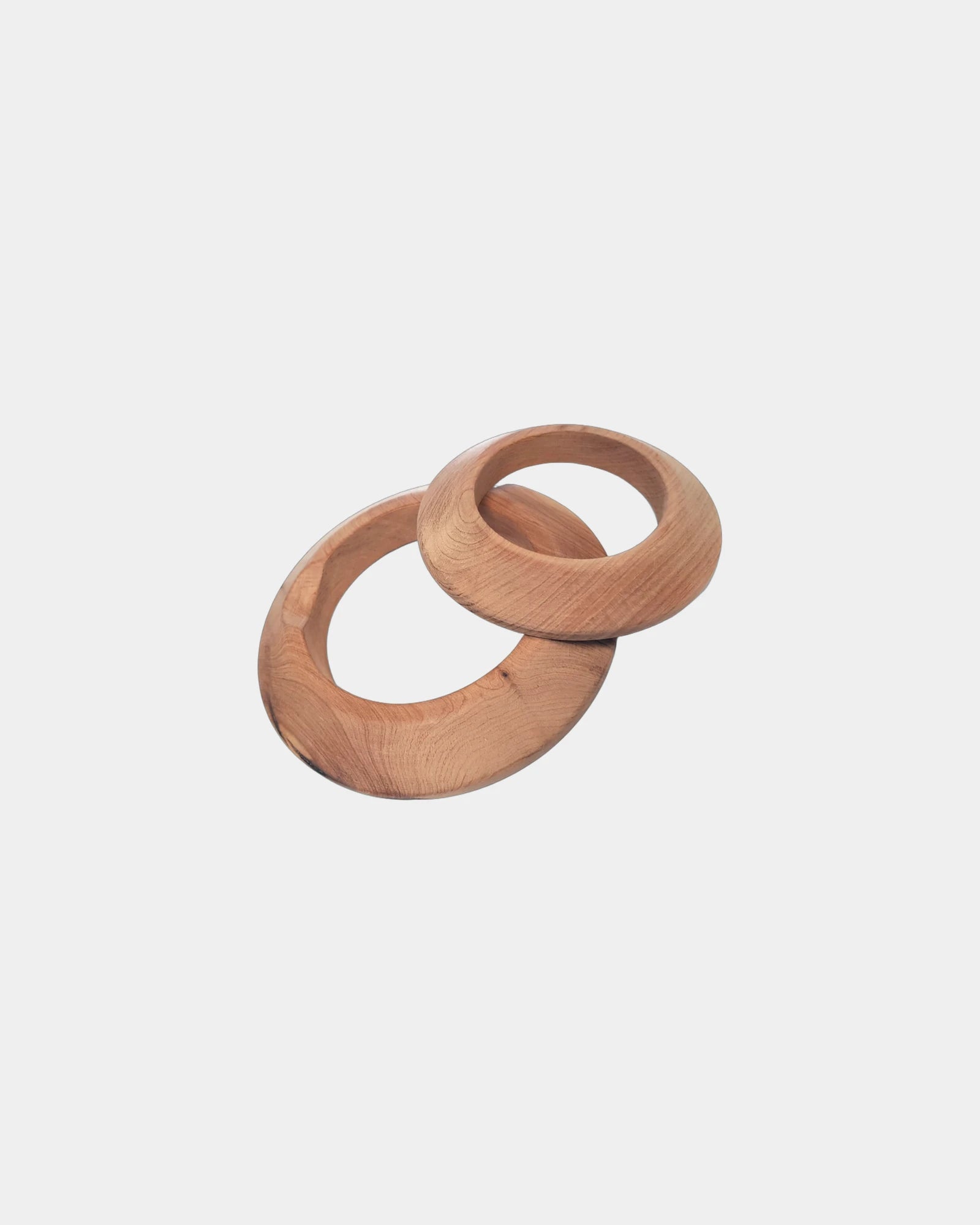 Wooden base promotional 9.5 cm for balloons - Thuya Wood