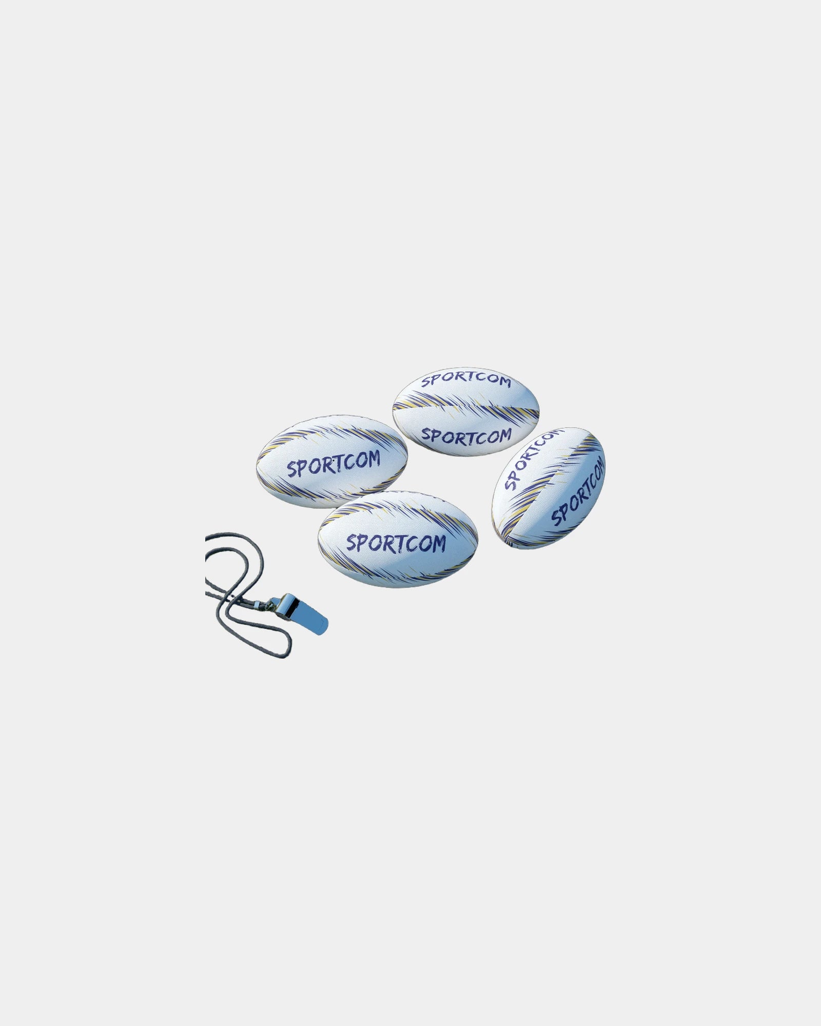 Promotional multicolor rugby ball 16 cm - Multicolor
