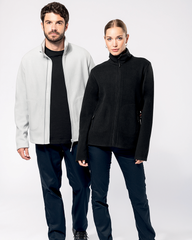 Eco-friendly customizable microfleece jacket