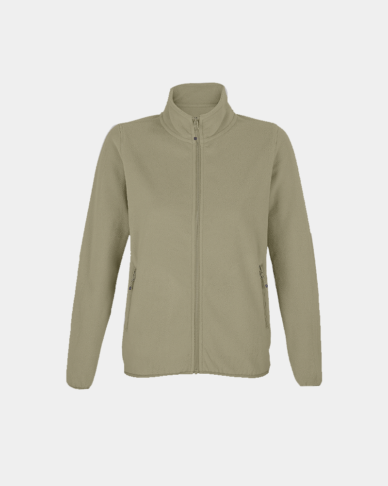 Customizable Recycled Micro Fleece Jacket for Men - 1
