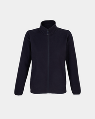 Customizable Recycled Micro Fleece Jacket for Men - Navy