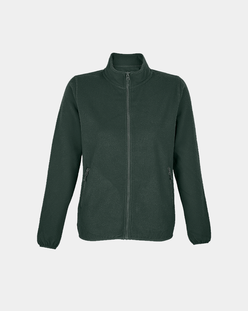 Customizable Recycled Micro Fleece Jacket for Men - 2