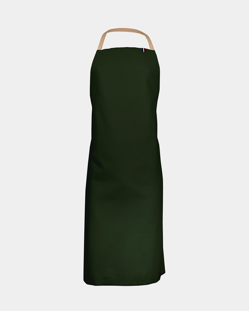 Pocketless Apron Made in France Customizable